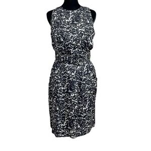 Silk Studio 100% Silk High Neck Back Cutout Special Occasion Dress Women's Sz 6